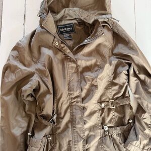 Mulberry Hooded jacket in Taupe